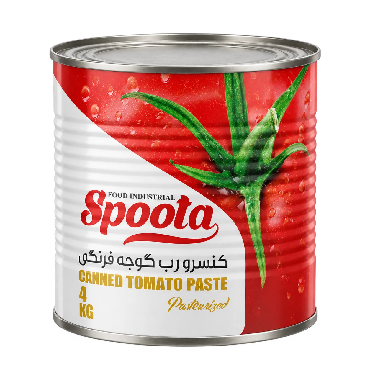 رب گوجه فرنگی اسپوتا - قوطی 4 کیلوگرمی